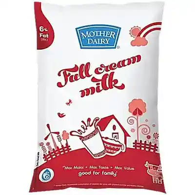 Mother Dairy Full Cream Milk Pouch